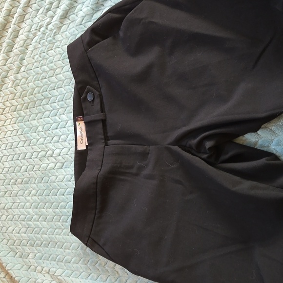 Calvin Klein - Classic Fit Black Dress Pants - Picture 2 of 4